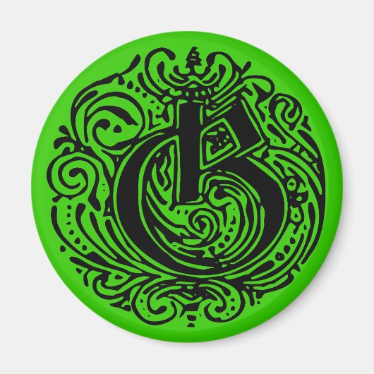 モナキヤ「G」 マグネット (正面)