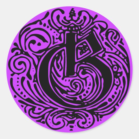 モナキヤ「G」 ラウンドシール (正面)