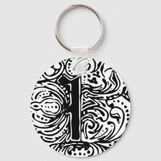 モナキヤ「I」 キーホルダー (正面)