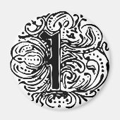 モナキヤ「I」 マグネット (正面)