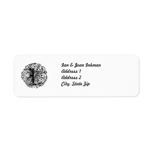 モナキヤ「I」 ラベル (正面)