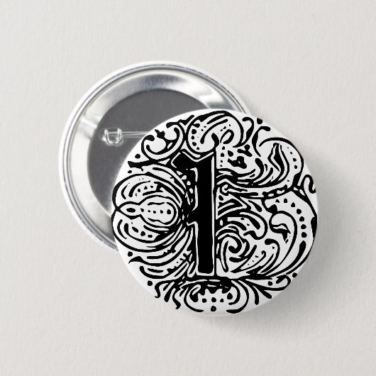 モナキヤ「I」 缶バッジ (正面&裏面)