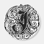 モナキヤ「J」 マグネット (正面)