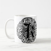 モナキヤ「K」 コーヒーマグカップ (左)