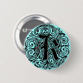 モナキヤ「K」 缶バッジ (正面&裏面)