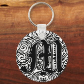 モナキヤ「M」 キーホルダー (正面)