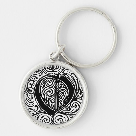 モナキヤ「O」 キーホルダー (正面)