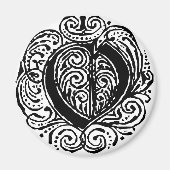 モナキヤ「O」 マグネット (正面)