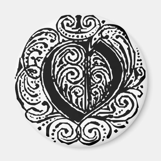 モナキヤ「O」 マグネット (正面)