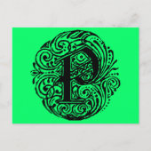 モナキヤ「P」 ポストカード (正面)