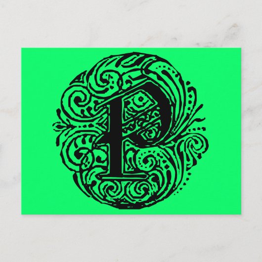 モナキヤ「P」 ポストカード (正面)