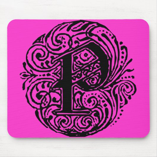 モナキヤ「P」 マウスパッド (正面)