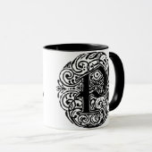 モナキヤ「P」 マグカップ (正面右)