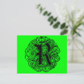 モナキヤ「R」 ポストカード (スタンド正面)