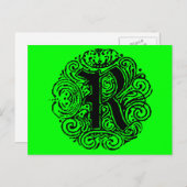 モナキヤ「R」 ポストカード (正面/裏面)