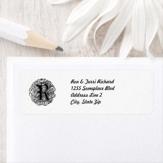 モナキヤ「R」 ラベル (インサイチュ)