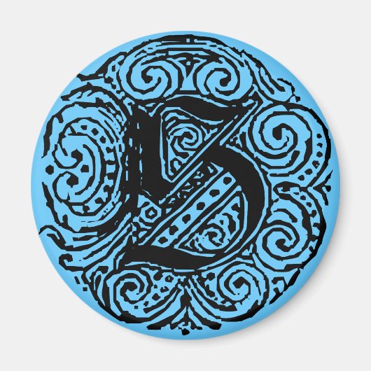 モナキヤ「S」 マグネット (正面)