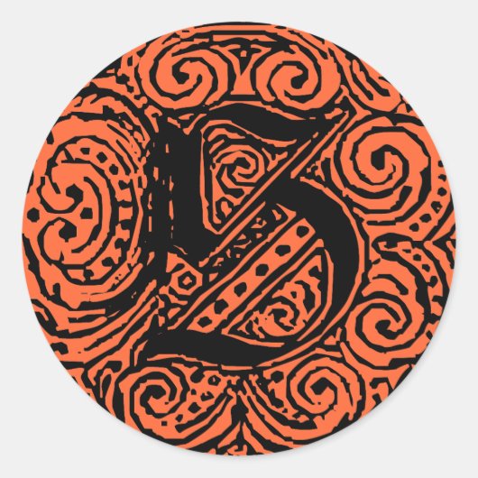 モナキヤ「S」 ラウンドシール (正面)