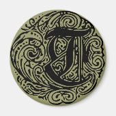 モナキヤ「T」 マグネット (正面)