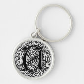 モナキヤ「U」 キーホルダー (正面)