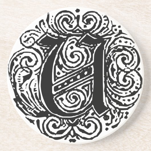 モナキヤ「U」 コースター (正面)