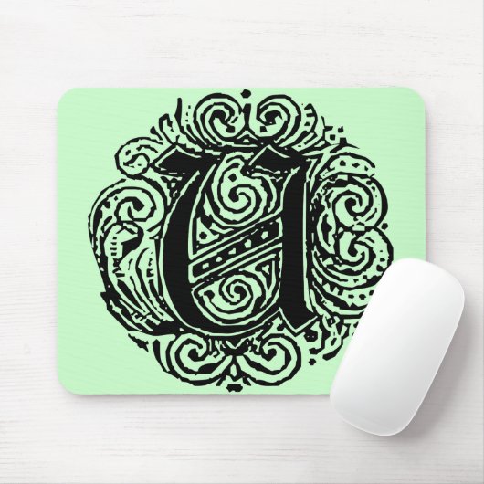 モナキヤ「U」 マウスパッド (マウス)