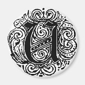 モナキヤ「U」 マグネット (正面)