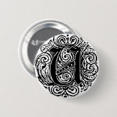 モナキヤ「U」 缶バッジ (正面&裏面)