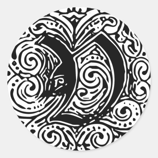 モナキヤ「V」 ラウンドシール (正面)