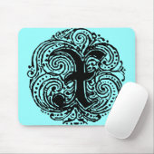 モナキヤ「X」 マウスパッド (マウス)