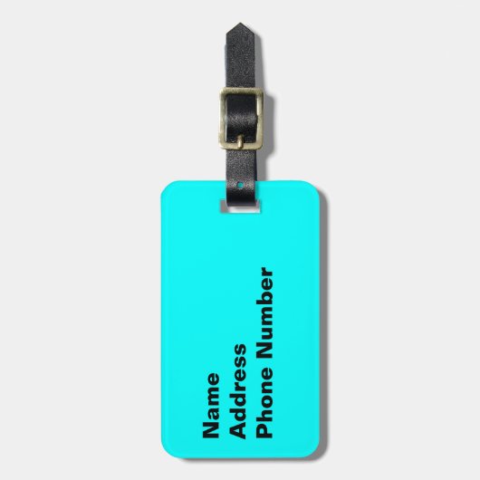 モナキヤ「Z」 ラゲッジタグ (正面縦)