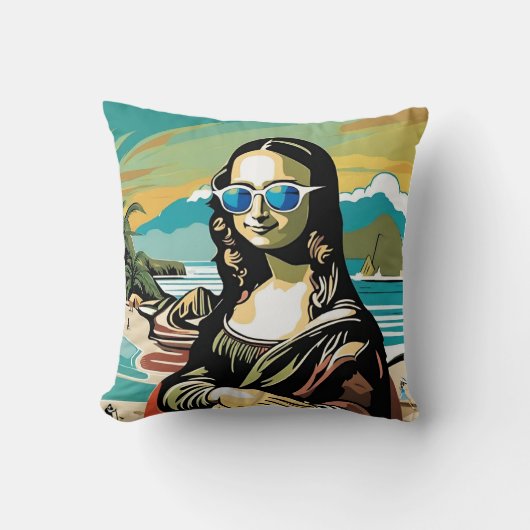 モナクールリサ クッション (正面)