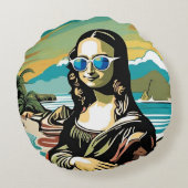 モナクールリサ ラウンドクッション (裏面)