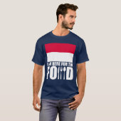 モナコのお土産 食品 旅行 家族 Tシャツ (正面フル)
