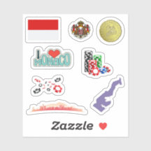 モナコのシール