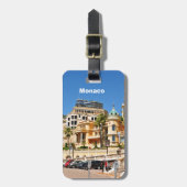 モナコのモンテカルロ ラゲッジタグ (正面縦)