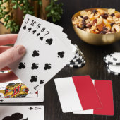 モナコの国旗 トランプ (インサイチュ)