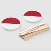 モナコの国旗 ハンドファン (組立なし)