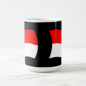 モナコの旗マグ コーヒーマグカップ (中央)