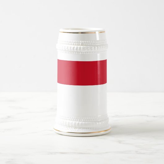 モナコの旗 ビールジョッキ (中央)