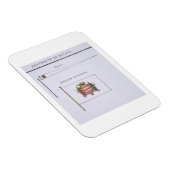 モナコの旗,フラッグフランスのの本から, c. マグネット (右側)