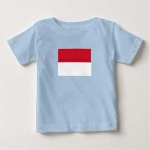 モナコの旗 ベビーTシャツ