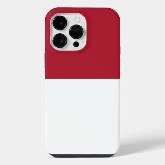 モナコの旗 iPhoneケース (裏面)
