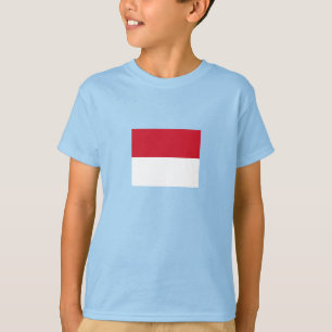 モナコの旗 Tシャツ