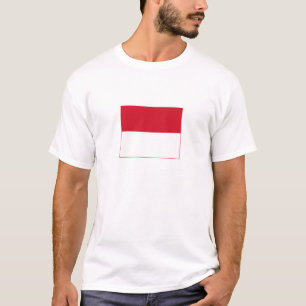 モナコの旗 Tシャツ