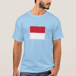 モナコの旗 Tシャツ