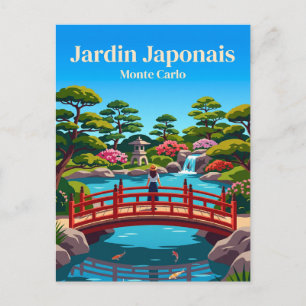 モナコの日本庭園 (Jardin Japonais) ポストカード