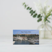 モナコの港 名刺 (スタンド正面)