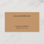 モナコの港 名刺 (裏面)