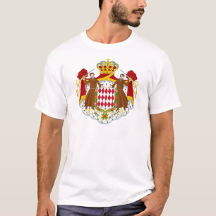 モナコの紋章付き外衣 Tシャツ